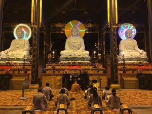 Tam bảo Phật do Buddhist Art tôn tạo tại thiền viện Khánh an 2