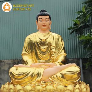 Tượng Phật Bổn Sư Thích Ca cao 350 cm an vị tại Khánh Hòa