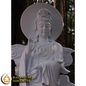 Tượng quan âm bồ tát dáng đứng