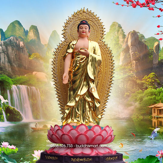 50 Hình Ảnh Phật A Di Đà Đẹp Trang Nghiêm Chất Lượng Cao THCS Võ Thị Sáu