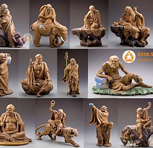 Tượng 18 vị La Hán có ý nghĩa gì Cách sắp xếp  Công ty TNHH Buddhist Art