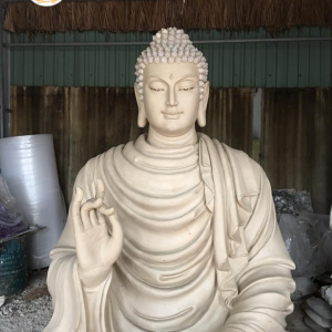 Tượng Phật Thích Ca đẹp composite, đồng, gỗ
