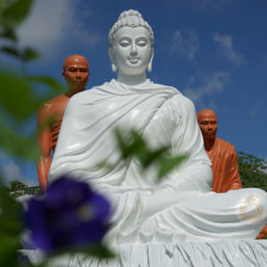 Hình ảnh tượng phật thích ca mâu ni ngồi thiền đẹp