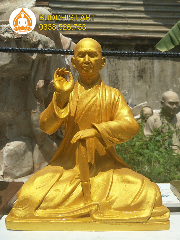 Tượng Thiền Sư Thích Nhất Hạnh do Buddhist Art sáng tác