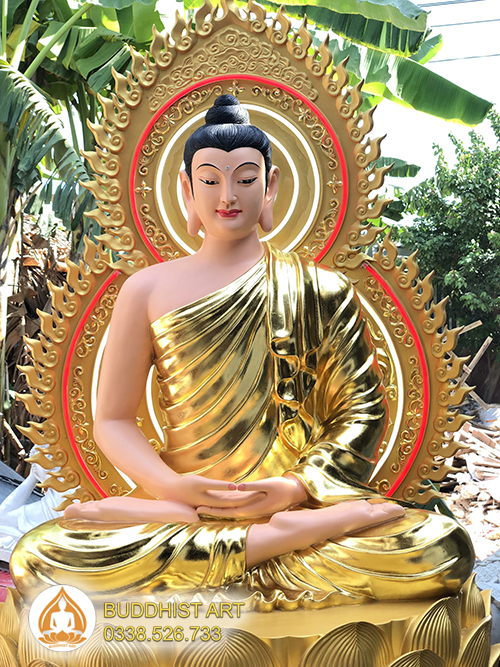 Tượng Phật Bổn Sư Thích Ca bằng composite
