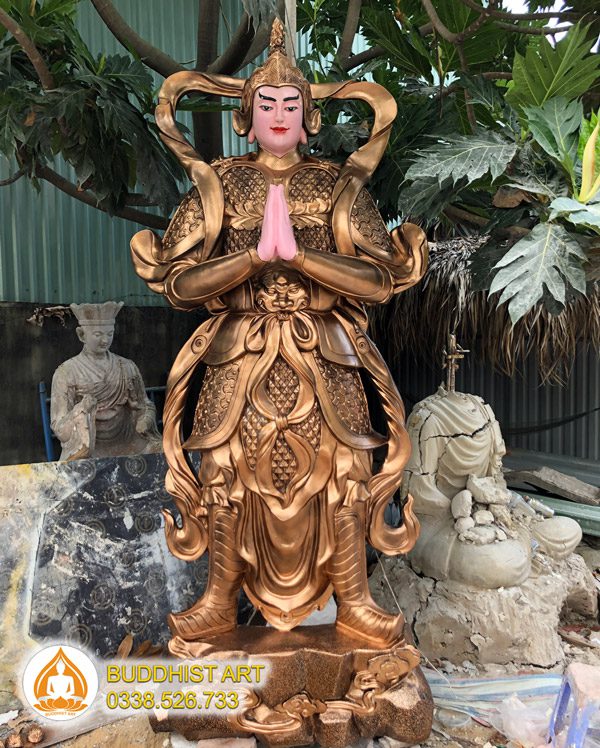tượng hộ pháp thiên vương đẹp