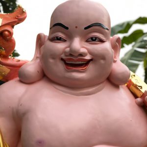 Mặt tượng Phật Di Lặc