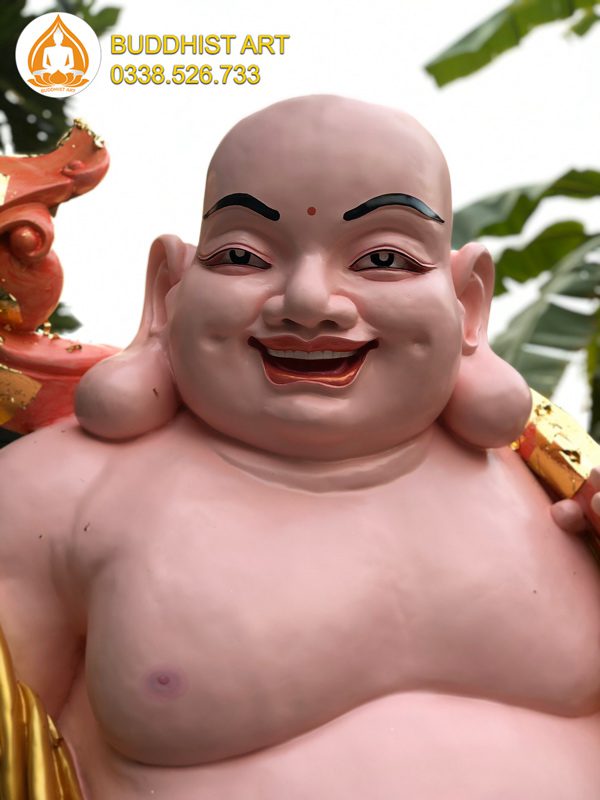 Mặt tượng Phật Di Lặc