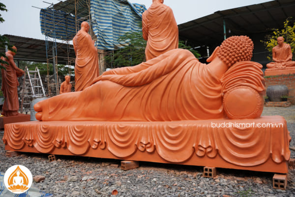 Tượng Phật Nằm bằng composite