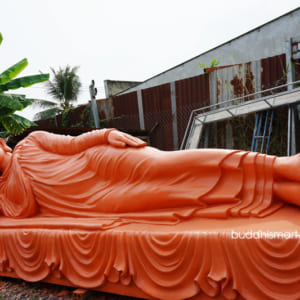 Tượng Phật Nằm (Bổn Sư Niết Bàn) đẹp bằng composite